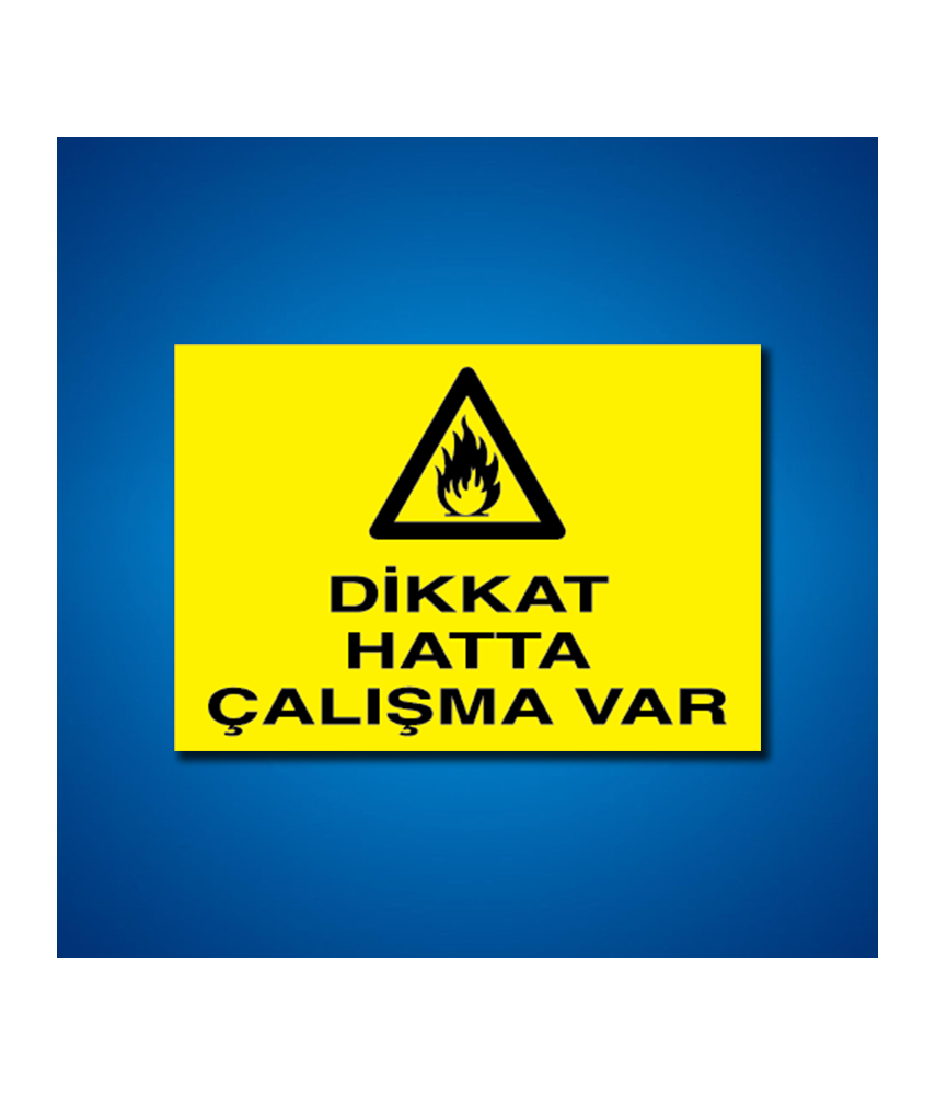 Doğal Gaz İş Güvenliği Etiketleri
