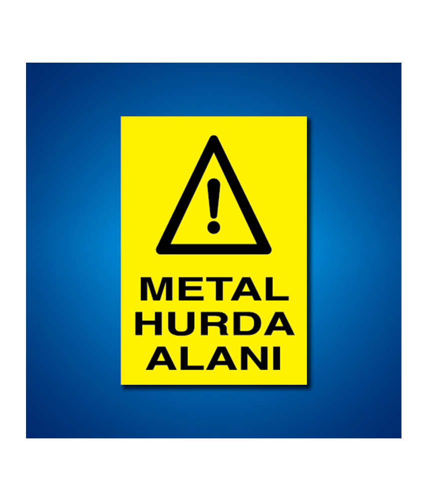 Hurda İş Güvenliği Etiketleri