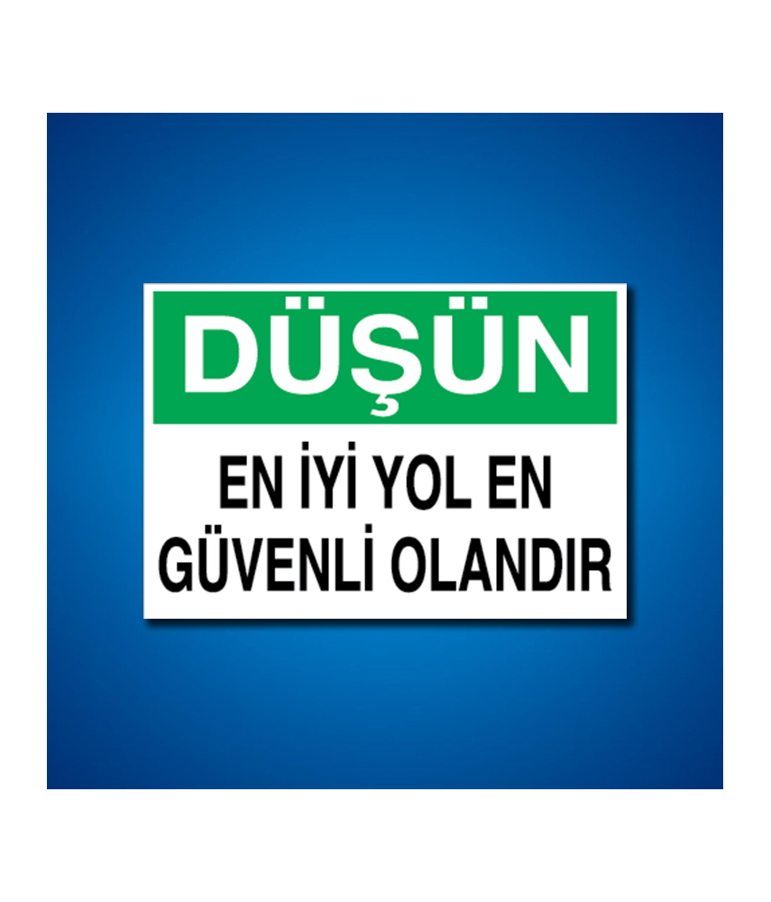 İş Güvenliği Etiketleri