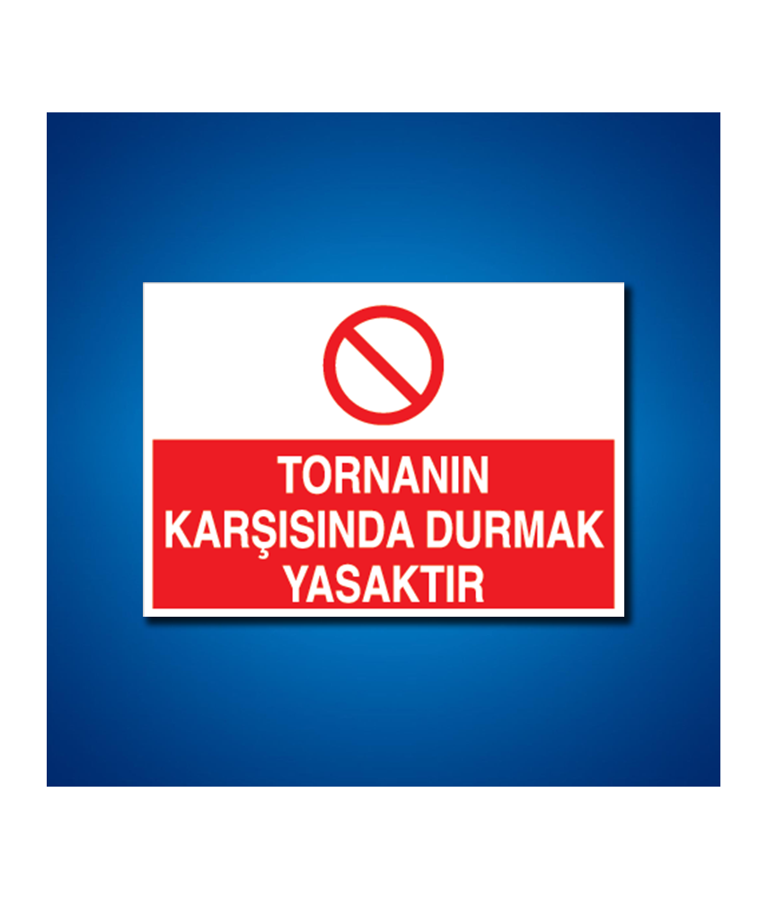 Torna-Planya-Freze-Cnc İş Güvenliği Etiketleri