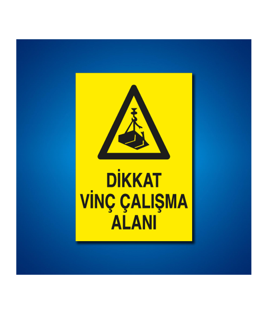 Vinç İş Güvenliği Etiketleri