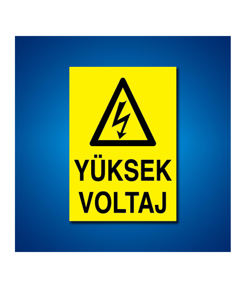 Elektrik İş Güvenliği Etiketleri