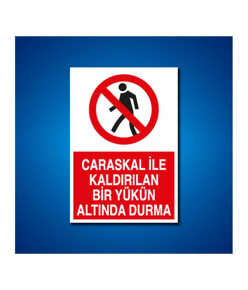 Caraskal İş Güvenliği Etiketi