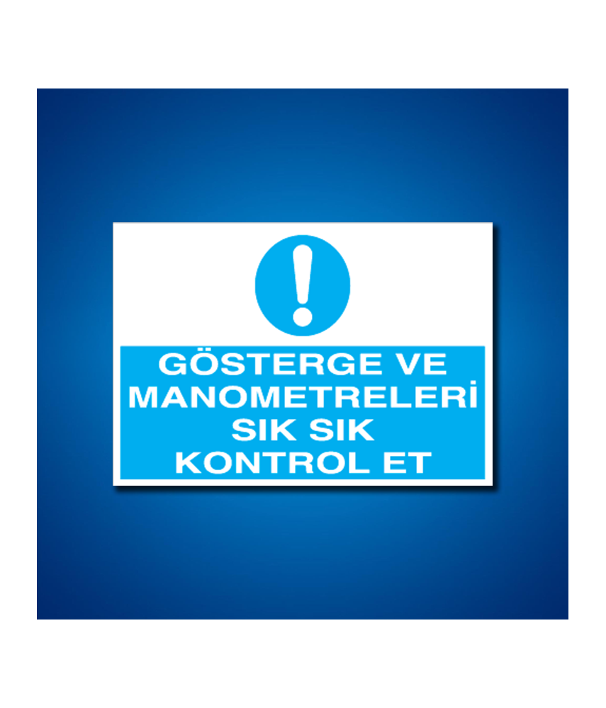 Makine İş Güvenliği Etiketleri