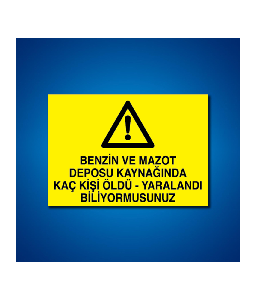 Kaynak İş Güvenliği Etiketleri