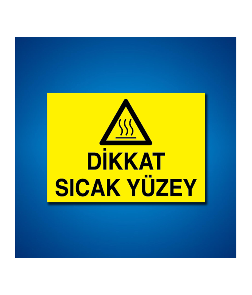 Hava-Su-Isı İş Güvenliği Etiketleri