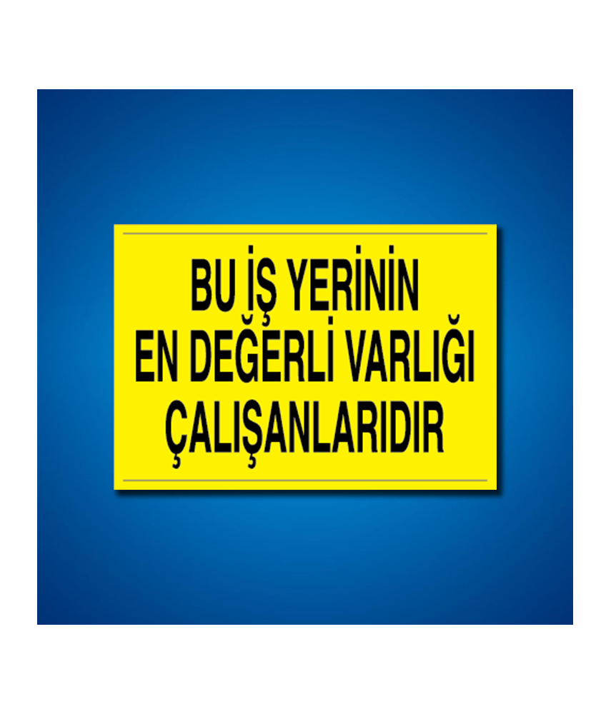 İşyeri Fabrika İş Güvenliği Etiketleri