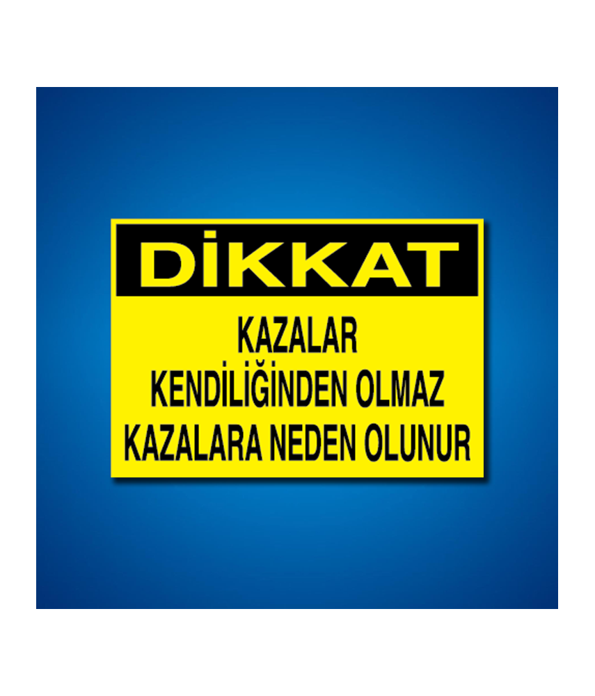 İş Kazası İş Güvenliği Etiketleri