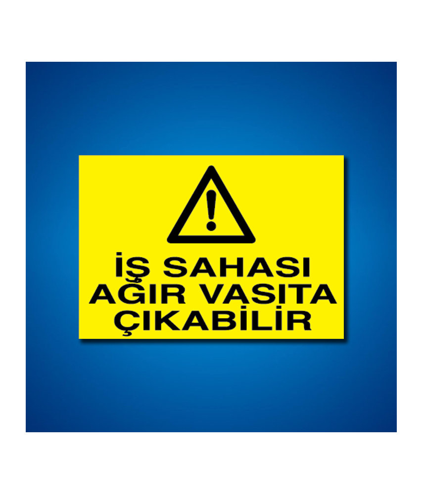 İş Makinesi İş Güvenliği Etiketleri