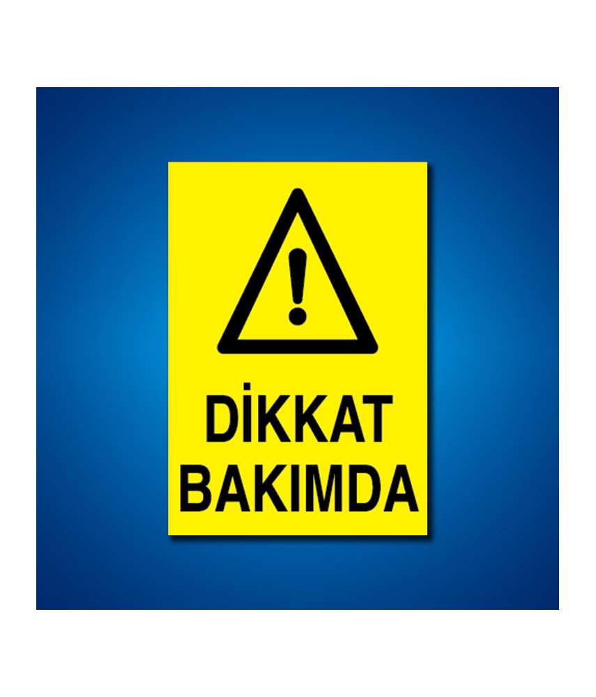 Bakım Arıza Ayar Ve Yağlama Etiketleri