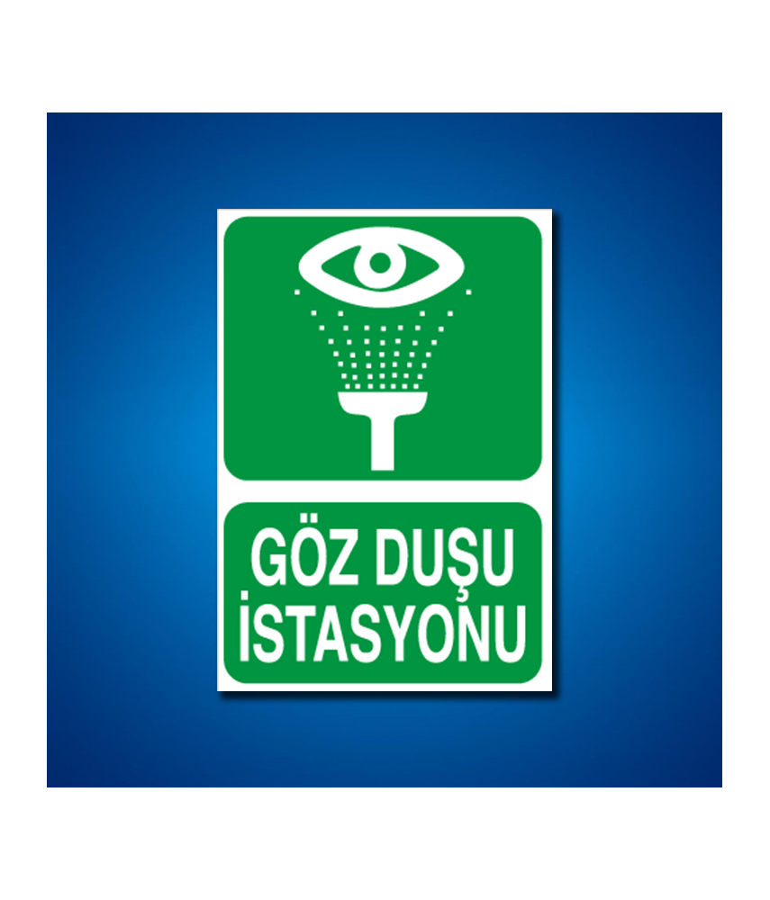 Duş İş Güvenliği Etiketleri