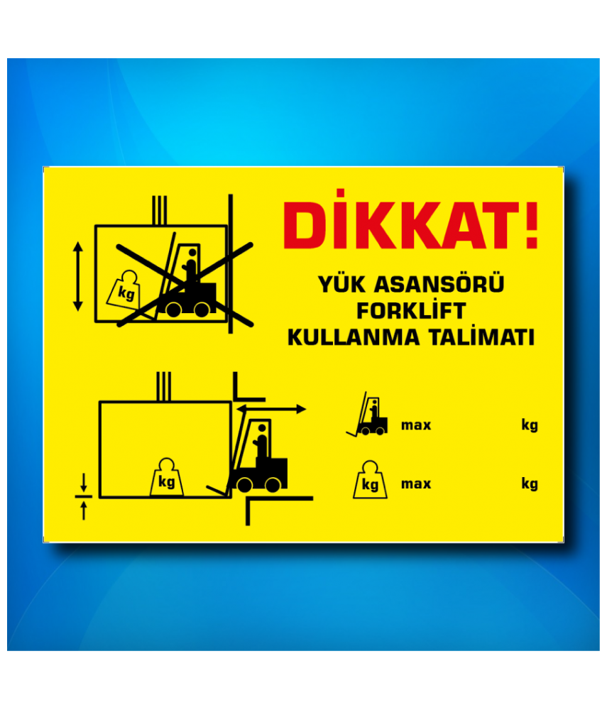 Asansör Risk Analizi Etiketi