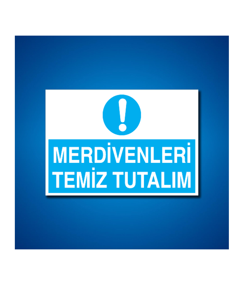 Temizlik-Düzen İş Güvenliği Etiketleri