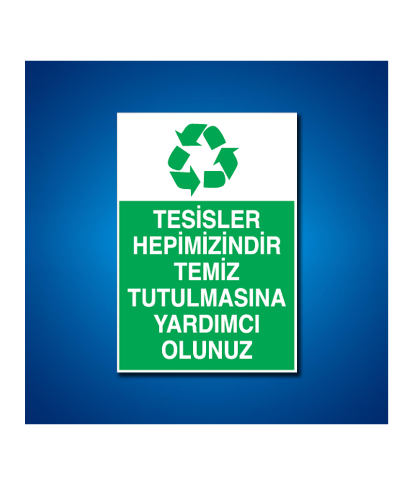 Geri Dönüşüm İş Güvenliği Etiketleri