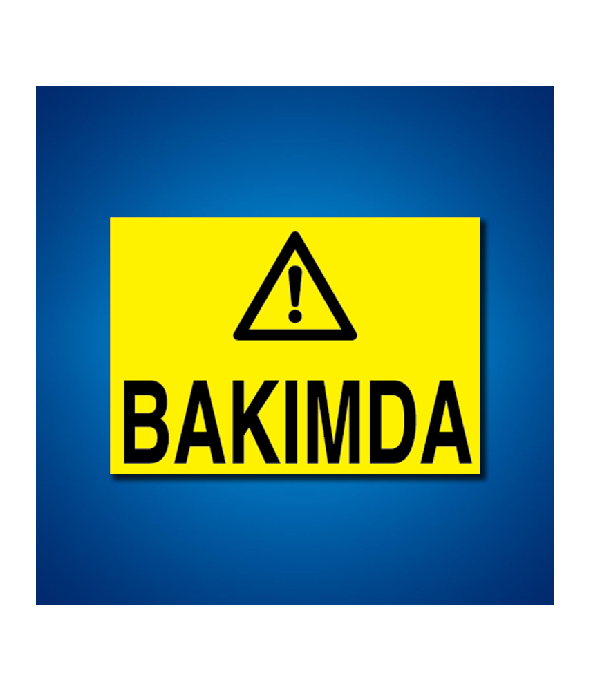 Bakım Arıza Ayar Ve Yağlama Etiketleri