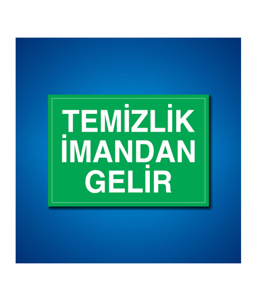 Temizlik-Düzen İş Güvenliği Etiketleri