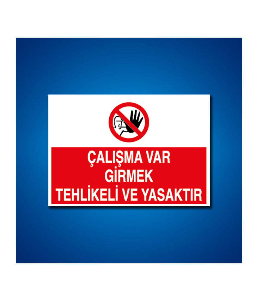 Giriş-Çıkış İş Güvenliği Etiketleri