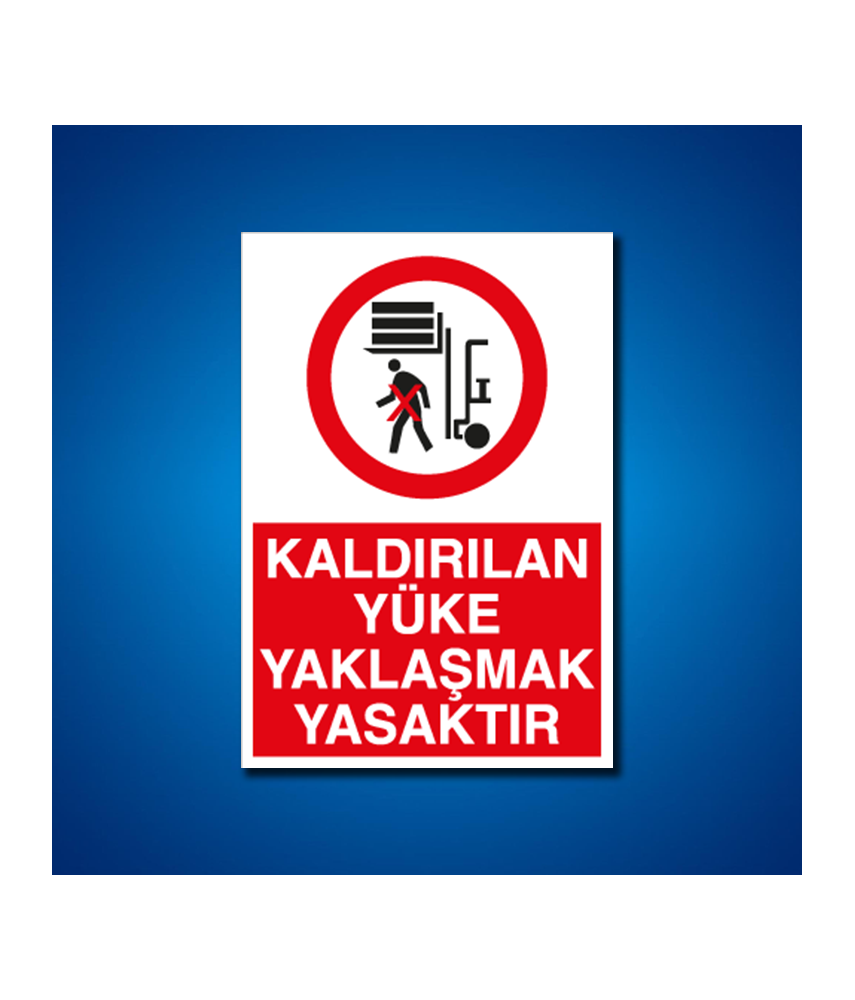 Forklift İş Güvenliği Etiketleri