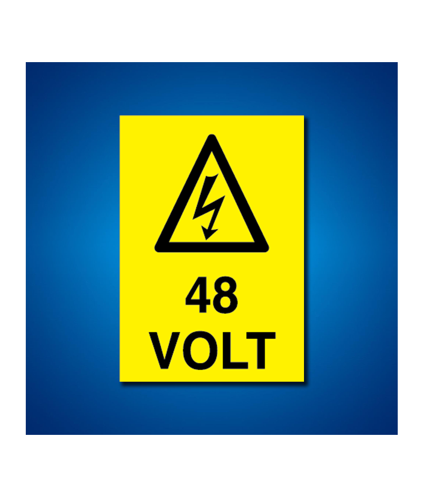 Voltaj İş Güvenliği Etiketleri