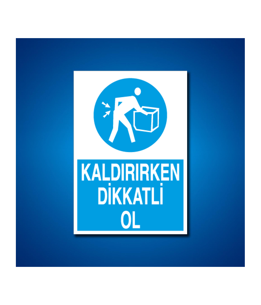 Yük İş Güvenliği Etiketleri