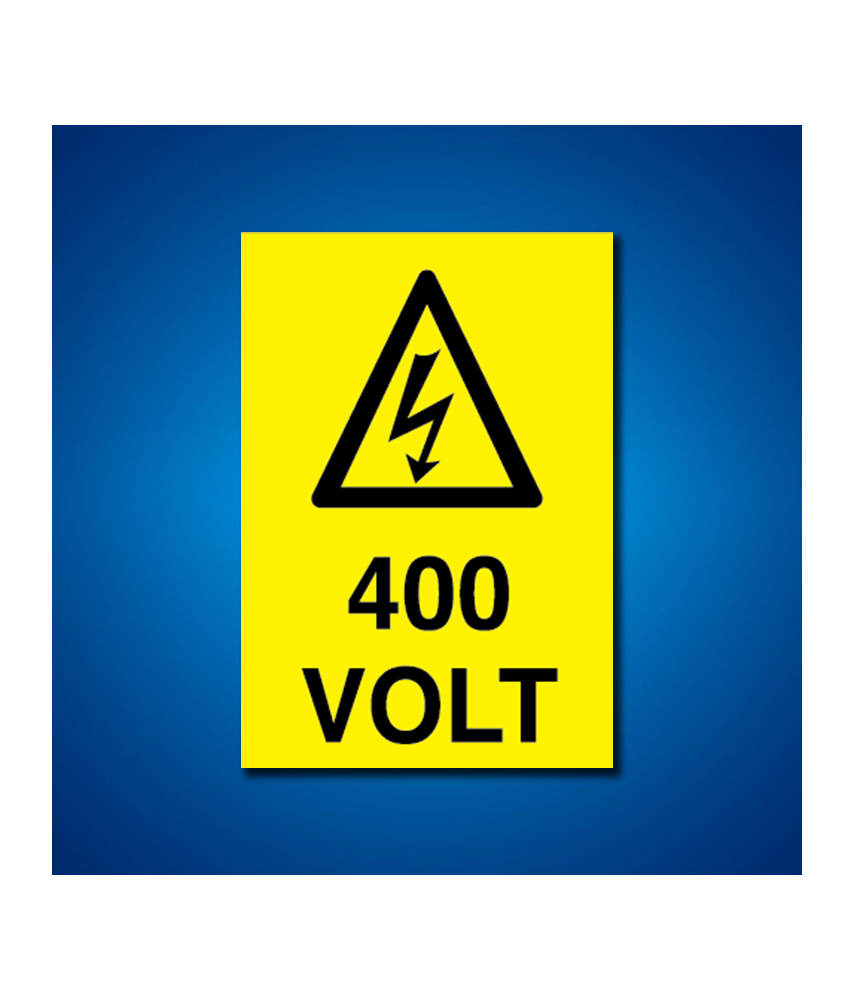 Voltaj İş Güvenliği Etiketleri