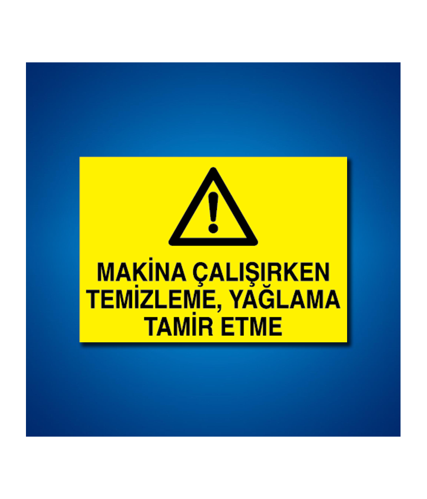 Bakım Arıza Ayar Ve Yağlama Etiketleri