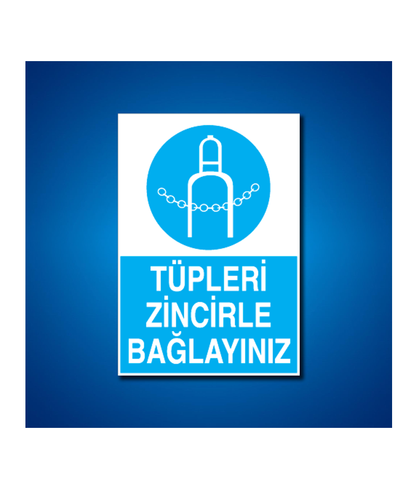 Tüpler İş Güvenliği Etiketi