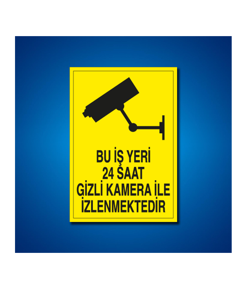 Cep Telefonu Ve Kamera İş Güvenliği Etiketi