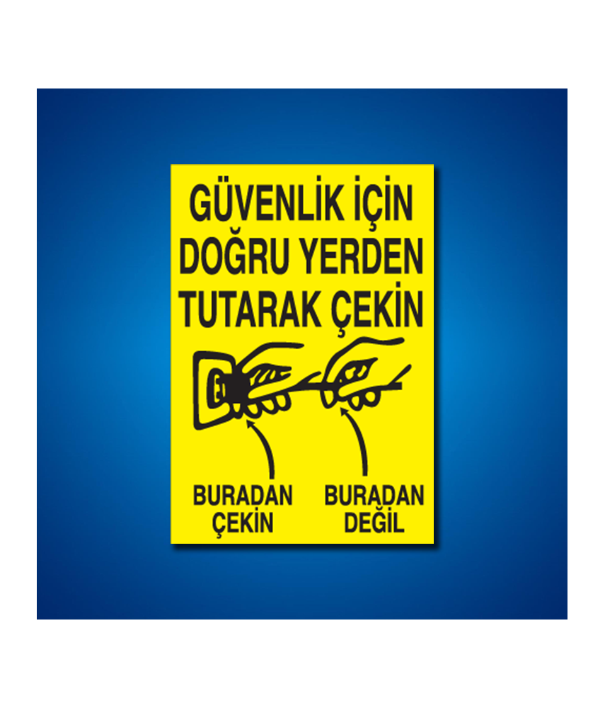 Kablo İş Güvenliği Etiketleri