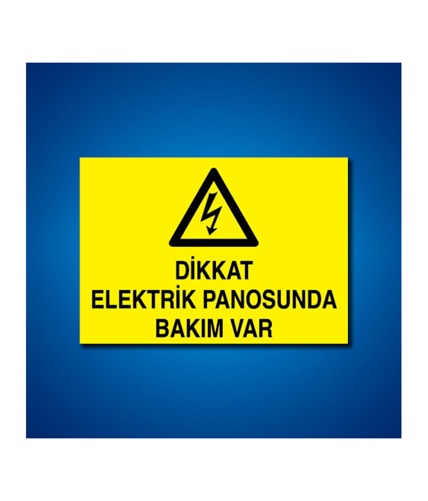 Pano İş Güvenliği Etiketleri