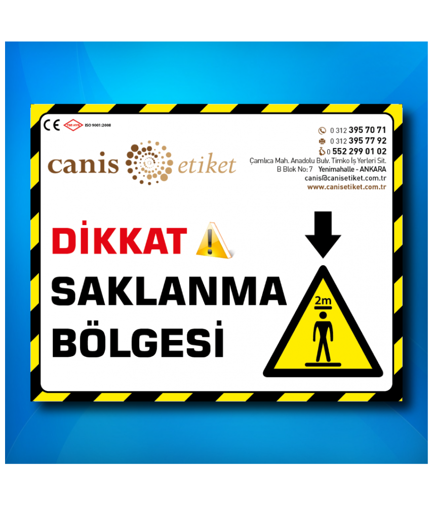 Asansör Risk Analizi Etiketi