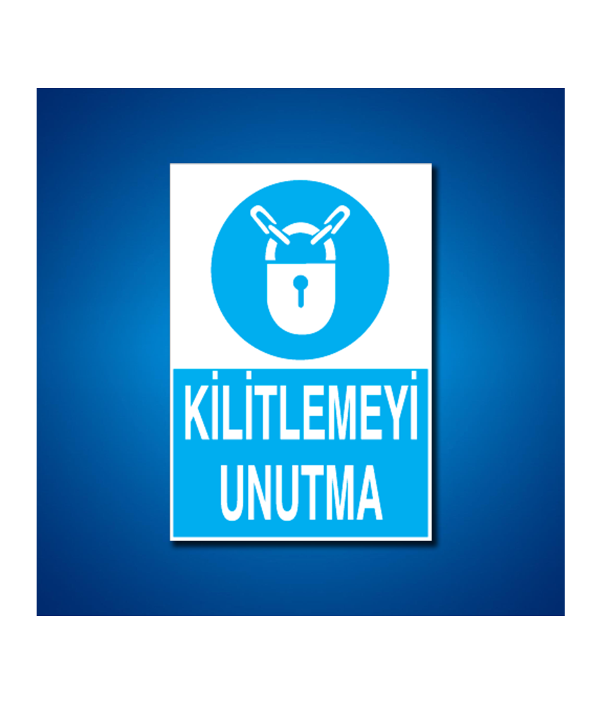 Çeşitli Levhalar İş Güvenliği Etiketleri