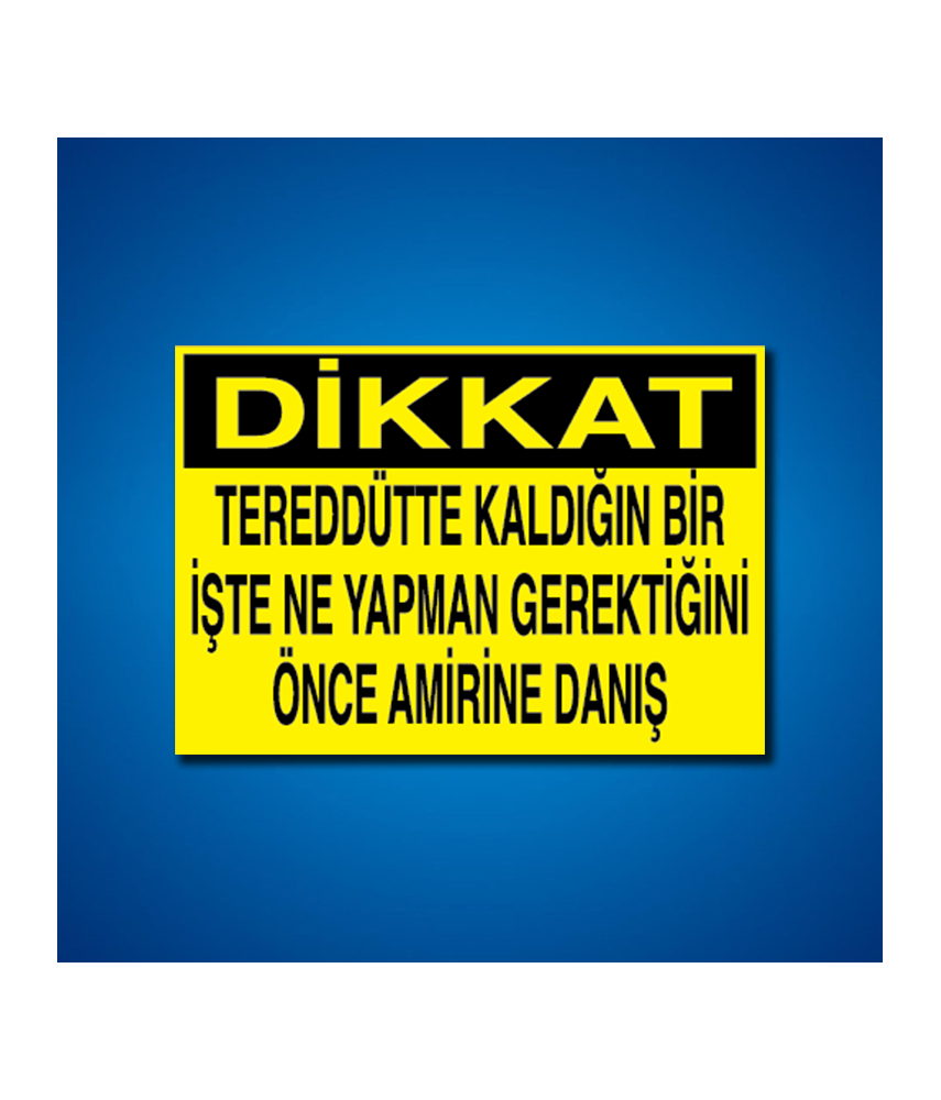 İş Güvenliği Etiketleri