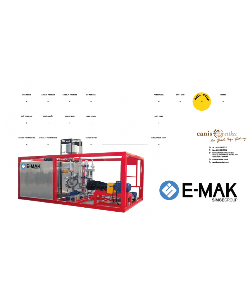 Mimik Diyagram Etiketleri