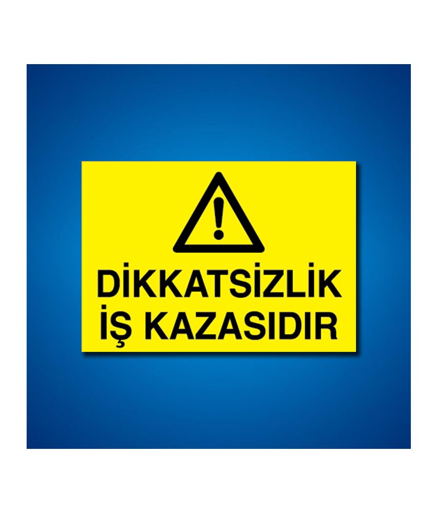 İş Kazası İş Güvenliği Etiketleri