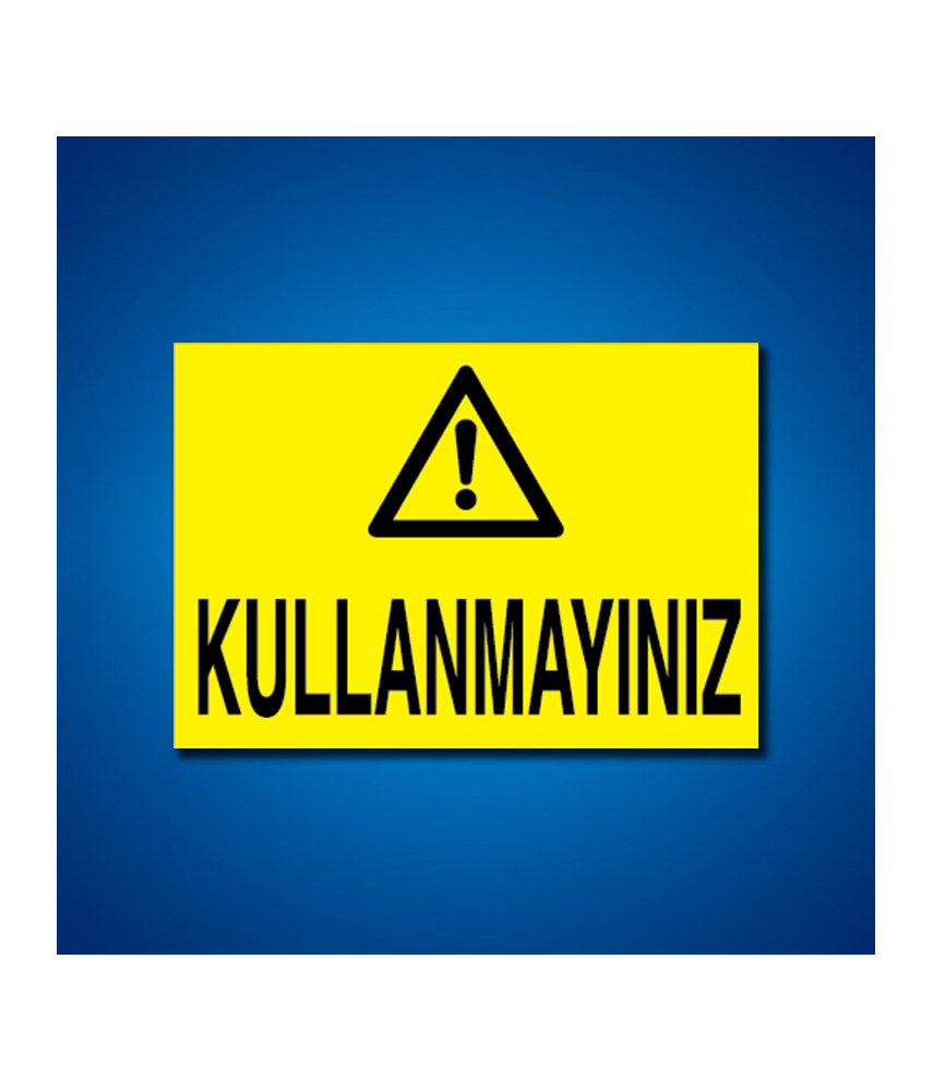 Bakım Arıza Ayar Ve Yağlama Etiketleri