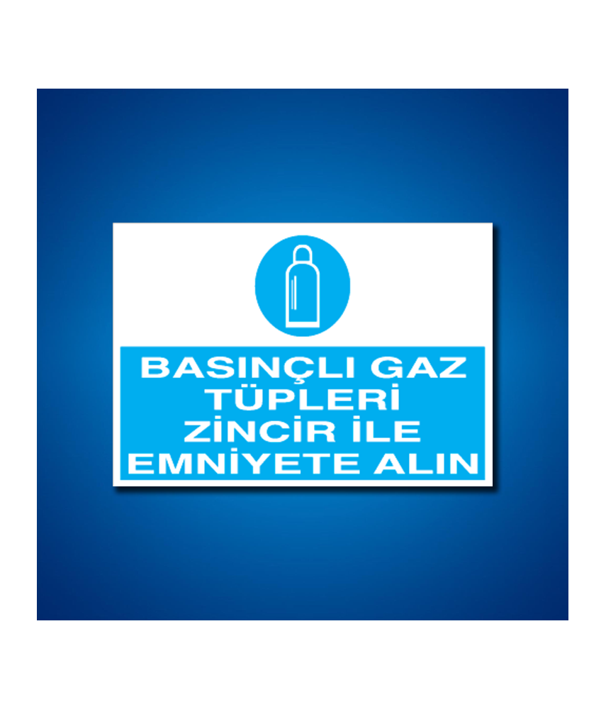 Tüpler İş Güvenliği Etiketi