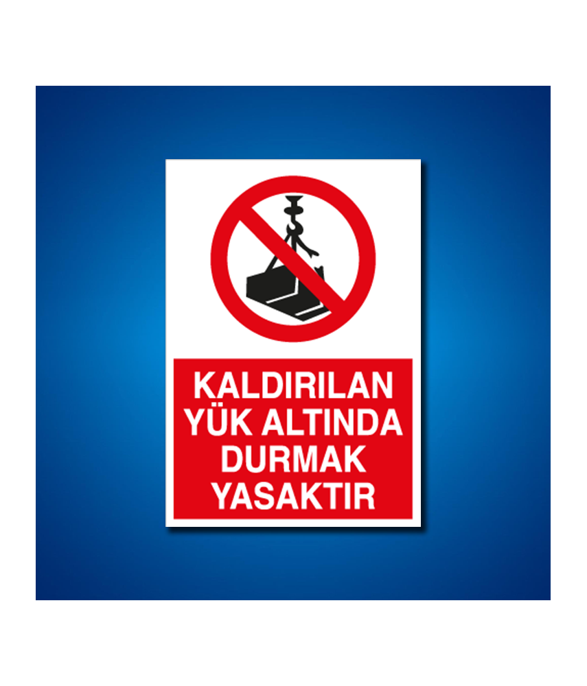 Yük İş Güvenliği Etiketleri