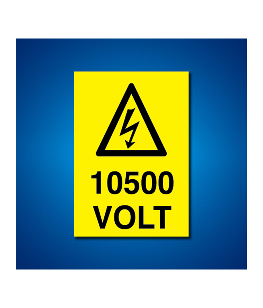 Voltaj İş Güvenliği Etiketleri