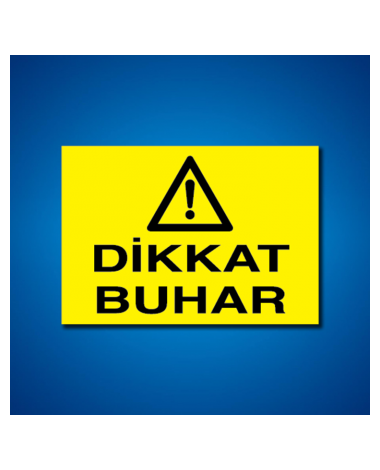 Buhar Basınç İş Güvenliği Etiketleri