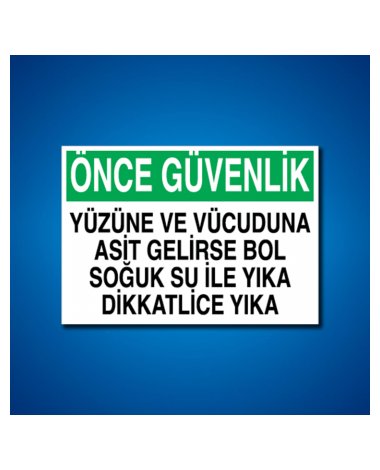 Kimyasal Maddeler İş Güvenliği Etiketleri