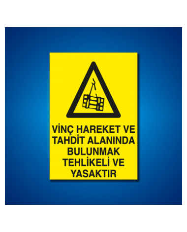 Vinç İş Güvenliği Etiketleri