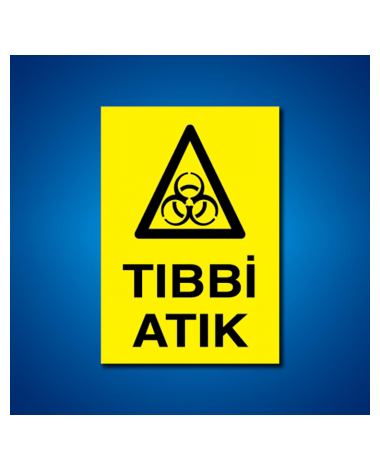 Tıbbi Atık İş Güvenliği Etiketleri