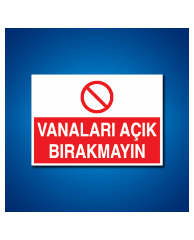 Vana İş Güvenliği Etiketleri