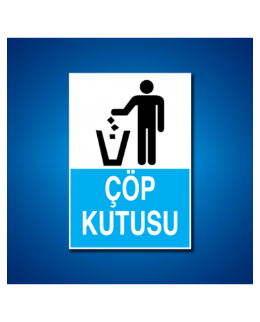 Çöp İş Güvenliği Etiketleri