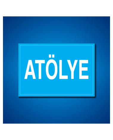 Atölye İş Güvenliği Etiketleri