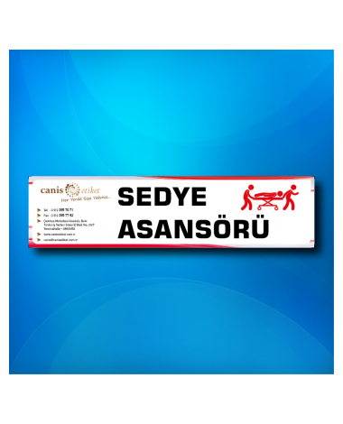 Asansör Çesit Tanımlama Etiketi