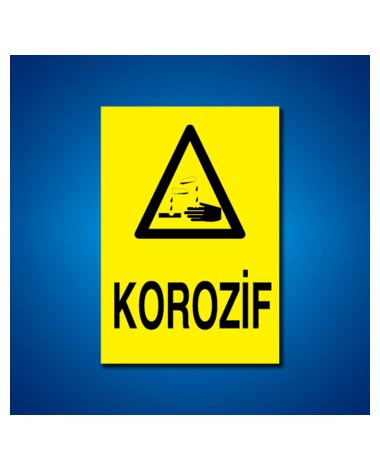 Tehlileli Madde-Ortam İş Güvenliği Etiketleri