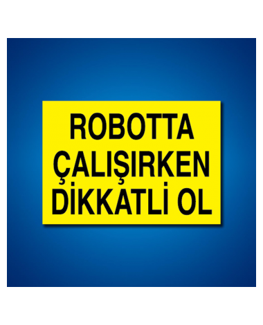 Diğer Makinalar İş Güvenliği Etiketleri