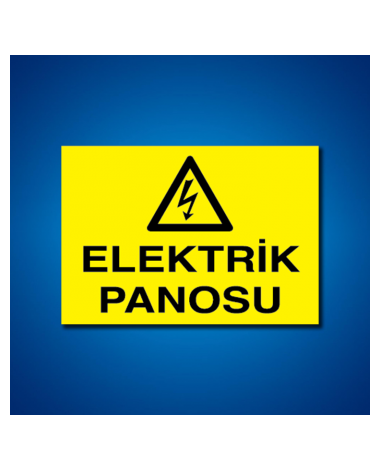 Pano İş Güvenliği Etiketleri
